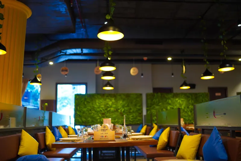 Inside Barbeque Spice restaurant