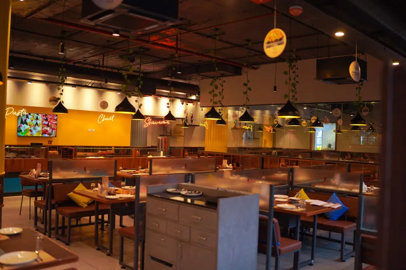Inside Barbeque Spice restaurant