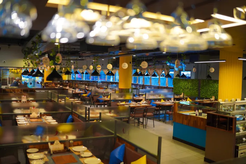 Inside Barbeque Spice restaurant