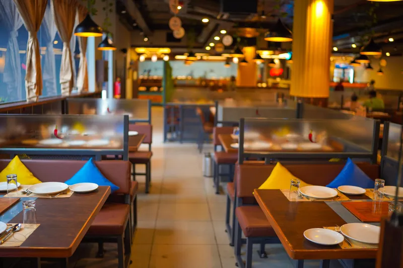 Inside Barbeque Spice restaurant