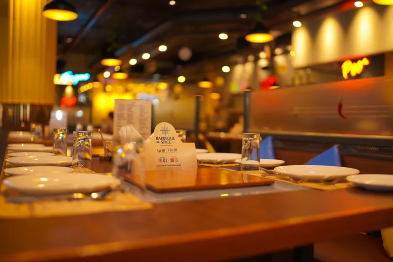 Inside Barbeque Spice restaurant